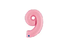 Cijfer Pink - 9 - 14 inch - Grabo