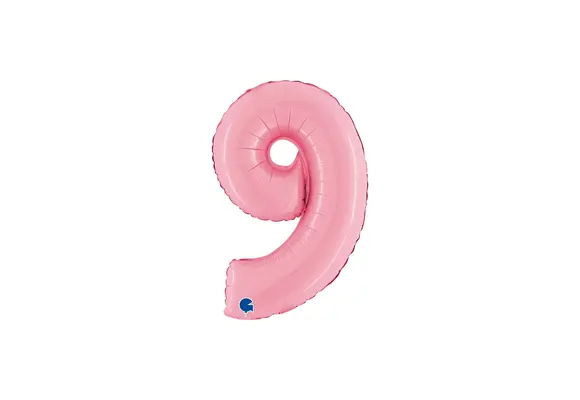 Cijfer Pink - 9 - 14 inch - Grabo