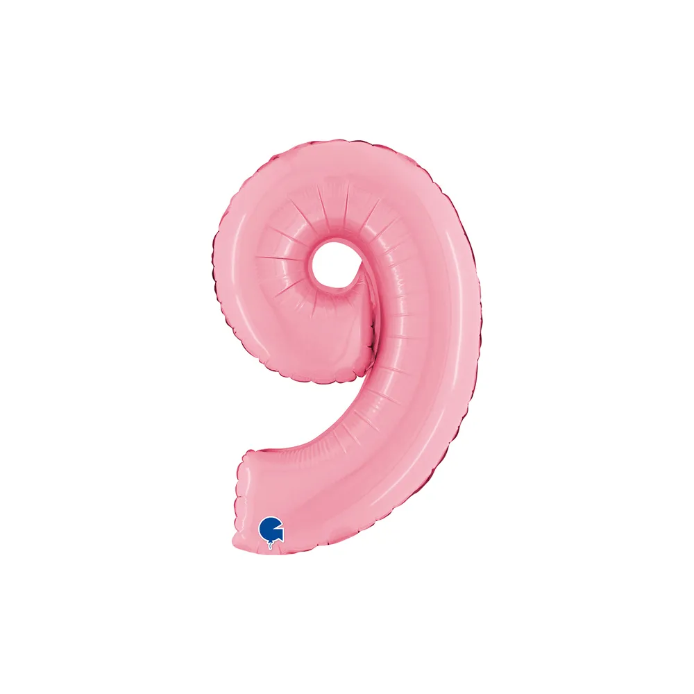 Cijfer Pink - 9 - 14 inch - Grabo