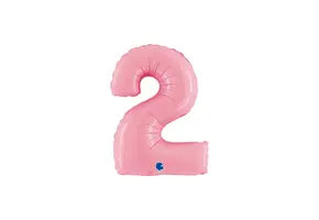 Cijfer Pink - 2 - 14 inch - Grabo