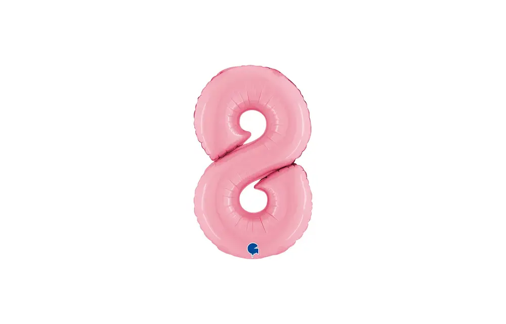 Cijfer Pink - 8 - 14 inch - Grabo