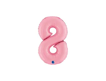 Cijfer Pink - 8 - 14 inch - Grabo