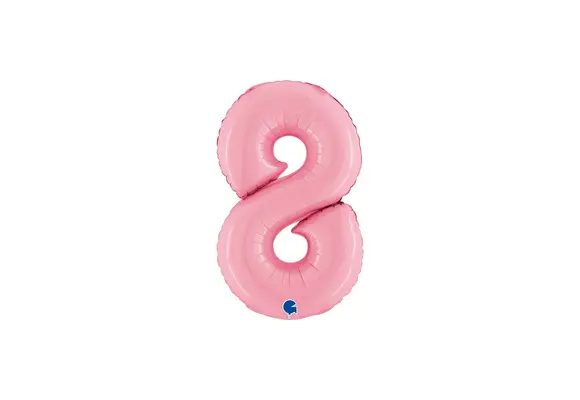 Cijfer Pink - 8 - 14 inch - Grabo