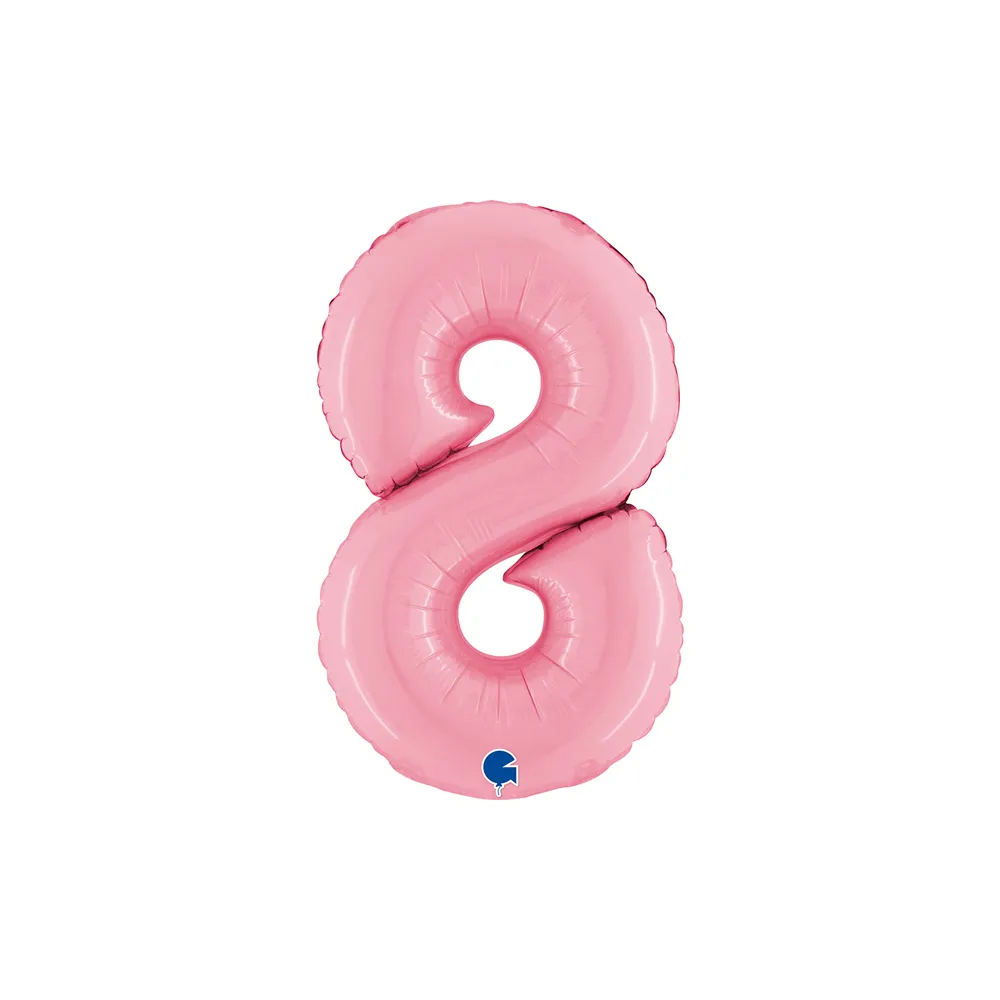 Cijfer Pink - 8 - 14 inch - Grabo