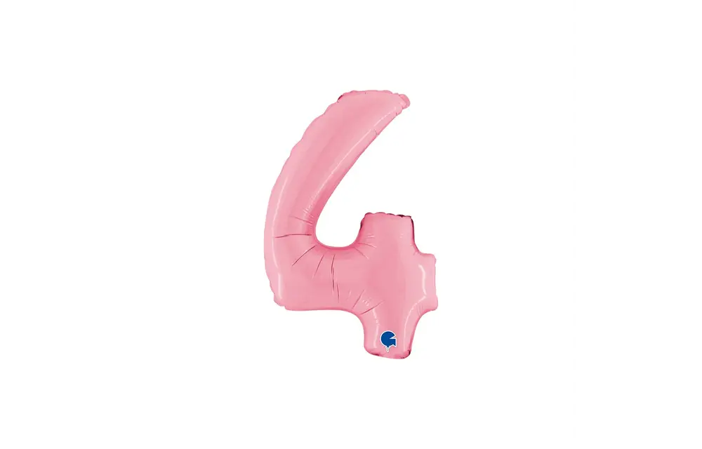 Cijfer Pink - 4 - 14 inch - Grabo