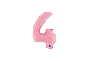 Cijfer Pink - 4 - 14 inch - Grabo