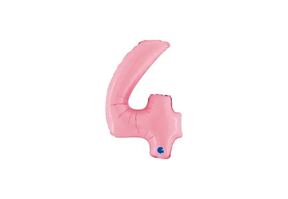 Cijfer Pink - 4 - 14 inch - Grabo