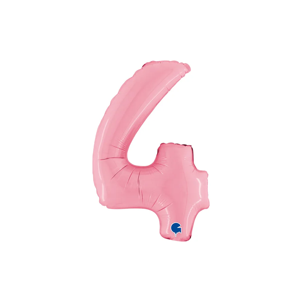 Cijfer Pink - 4 - 14 inch - Grabo