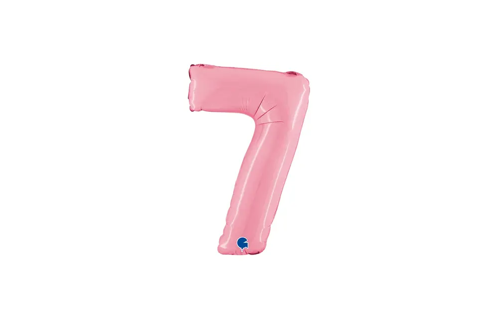 Cijfer Pink - 7 - 14 inch - Grabo