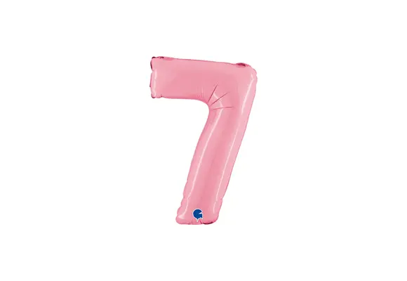 Cijfer Pink - 7 - 14 inch - Grabo