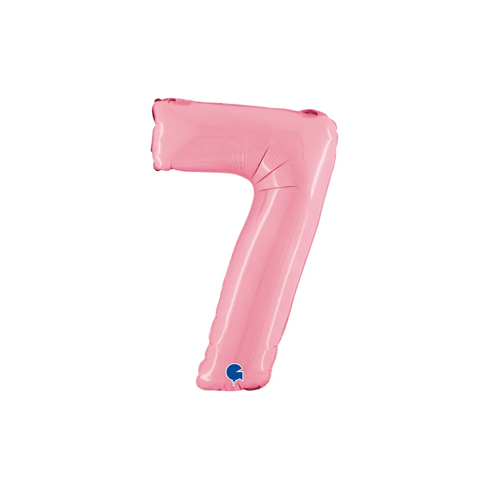 Cijfer Pink - 7 - 14 inch - Grabo