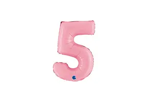 Cijfer Pink - 5 - 14 inch - Grabo