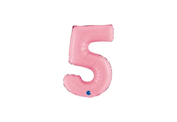 Cijfer Pink - 5 - 14 inch - Grabo