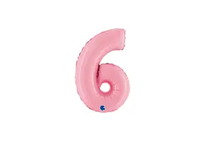 Cijfer Pink - 6 - 14 inch - Grabo