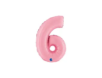 Cijfer Pink - 6 - 14 inch - Grabo
