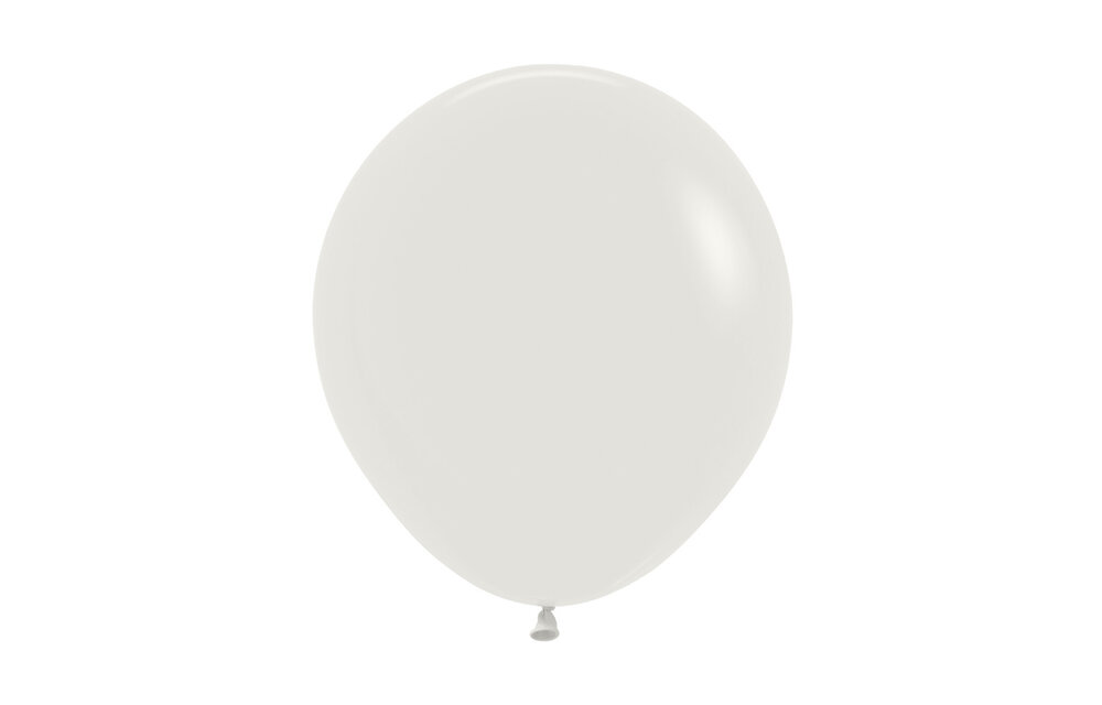 Sempertex 18 inch - Almond White 006 - 25 Stuks
