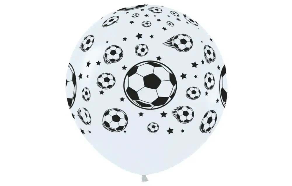Sempertex 36 inch  - Soccer Balls - White (005) - 2 Stuks
