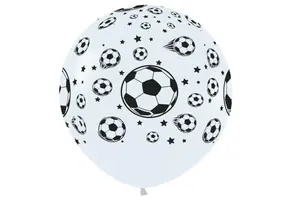 R36 - Soccer Balls - White 005 - 2 Pcs
