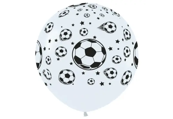 R36 - Soccer Balls - White 005 - 2 Stuks