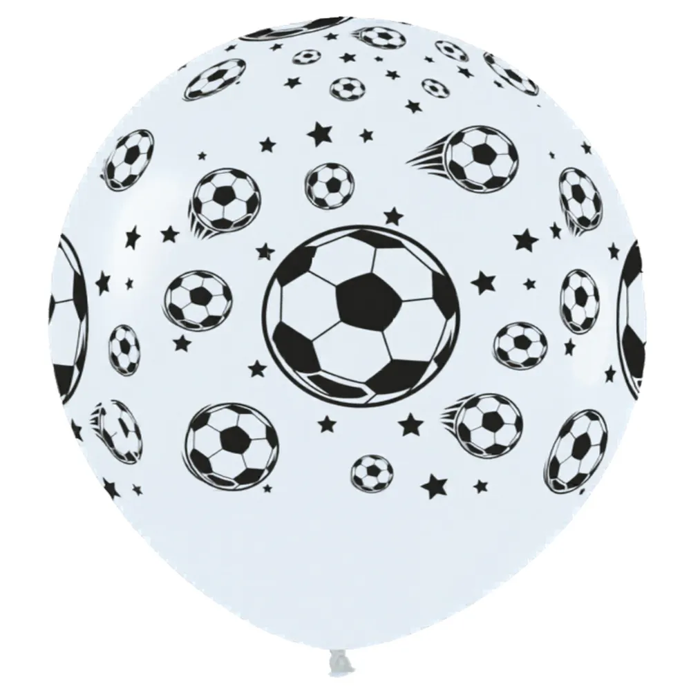 Sempertex 36 inch  - Soccer Balls - White (005) - 2 Stuks