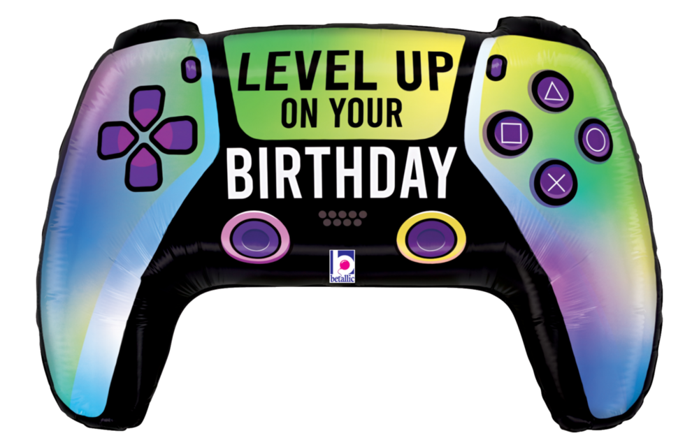 Vivid Game Controller - Birthday - 30 inch - Betallic