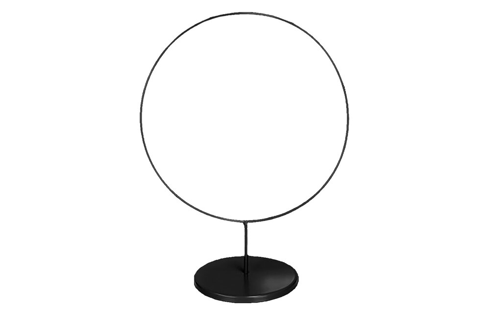 Table Balloo Display stand - Black Circle - 40cm