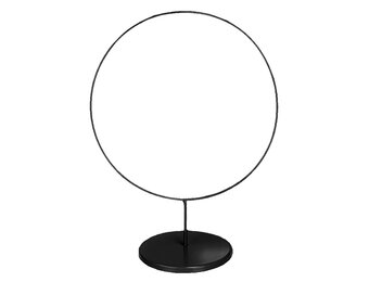 Table Balloo Display stand - Black Circle - 40cm