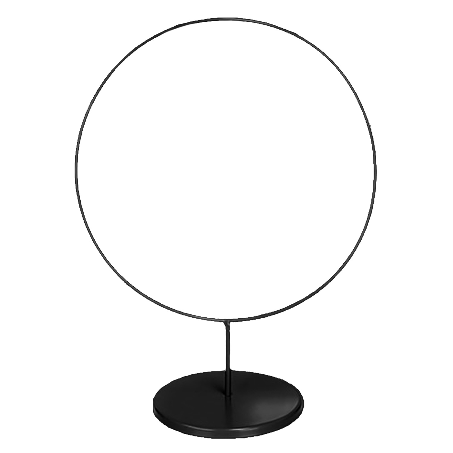Table Balloo Display stand - Black Circle - 40cm