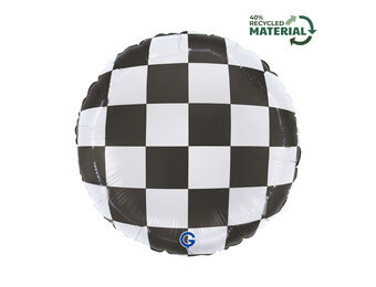 Finish Vlag / Checkerboard - 18 inch - Grabo