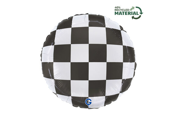 Finish Vlag / Checkerboard - 18 inch - Grabo
