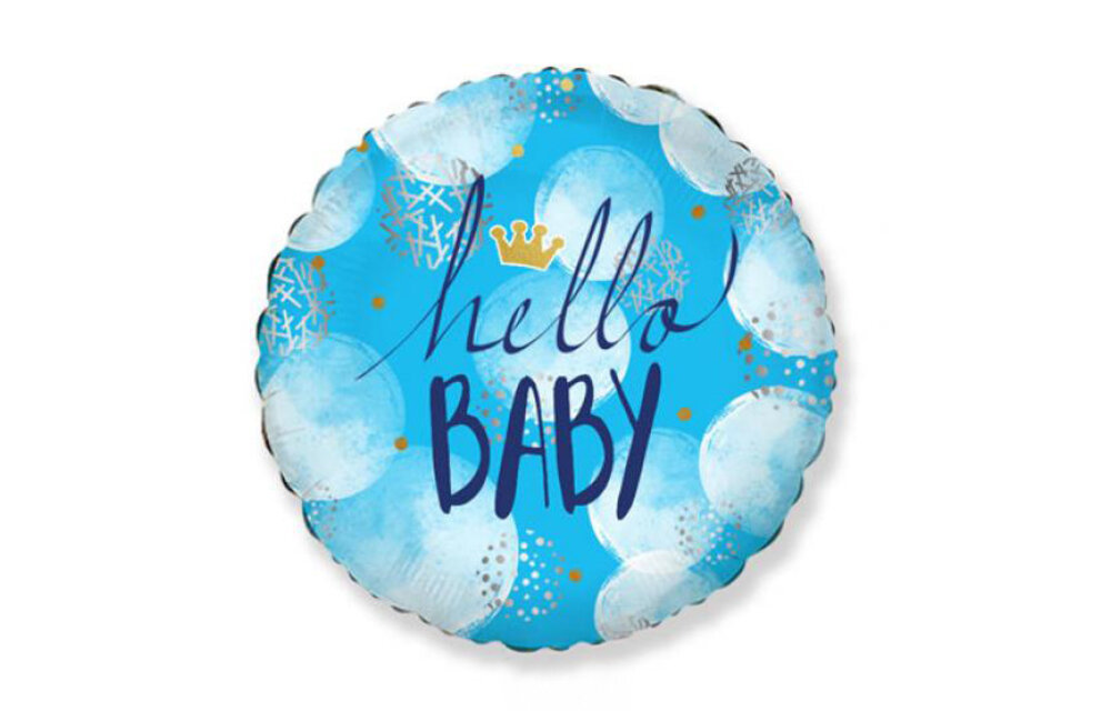 MICROFOIL - Hello Baby Boy - 14 inch - Flex - VOL