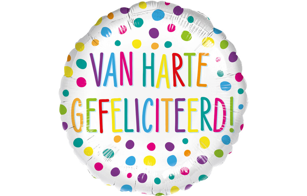 Van Harte Gefeliciteerd - 45cm