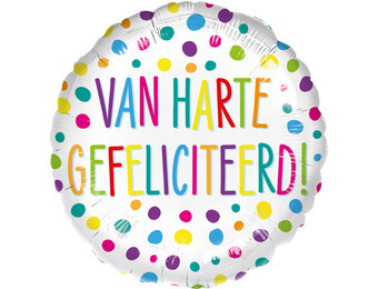 Van Harte Gefeliciteerd - 45cm