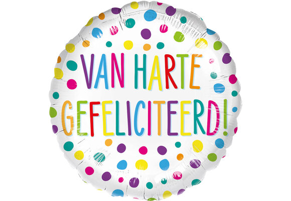 Van Harte Gefeliciteerd - 45cm