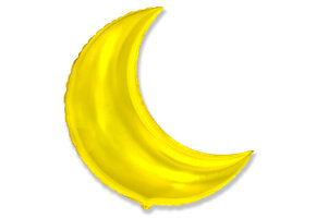 Moon - Gold - 35 inch - Flex - 5 pcs