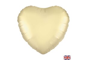 Heart - Gold Silk - 18 inch - Oaktree - 5 pcs