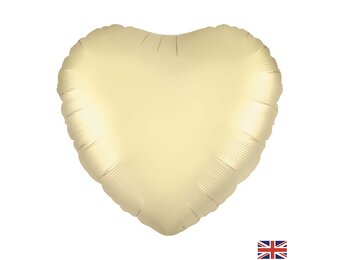 Heart - Gold Silk - 18 inch - Oaktree - 5 stuks