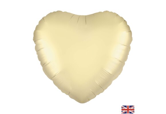 Heart - Gold Silk - 18 inch - Oaktree - 5 stuks