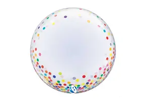 DECO BUBBLE - Colorful Confetti Dots- 24 inch - Takarakosan