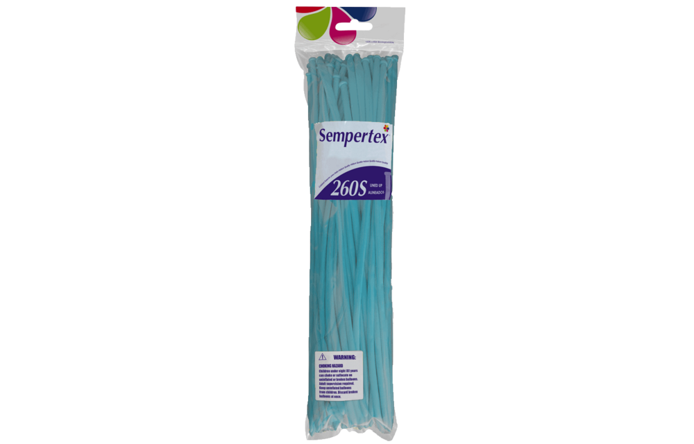 Nozzle Up - Sempertex 260 - Caribbean Blue 038 - 50 Stuks