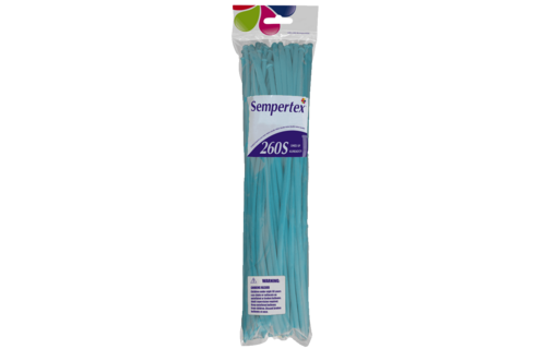 Nozzle Up - Sempertex 260 - Caribbean Blue 038 - 50 Stuks