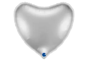 Heart - Silver - 36 inch - Grabo