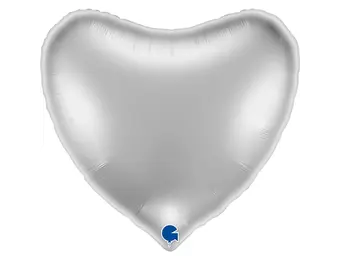 Heart - Silver - 36 inch - Grabo