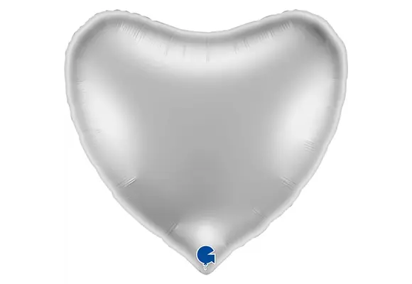 Heart - Silver - 36 inch - Grabo