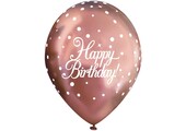11 inch - Sparkling Fizz - B-Day - Chrome Rose Gold - 6 stks