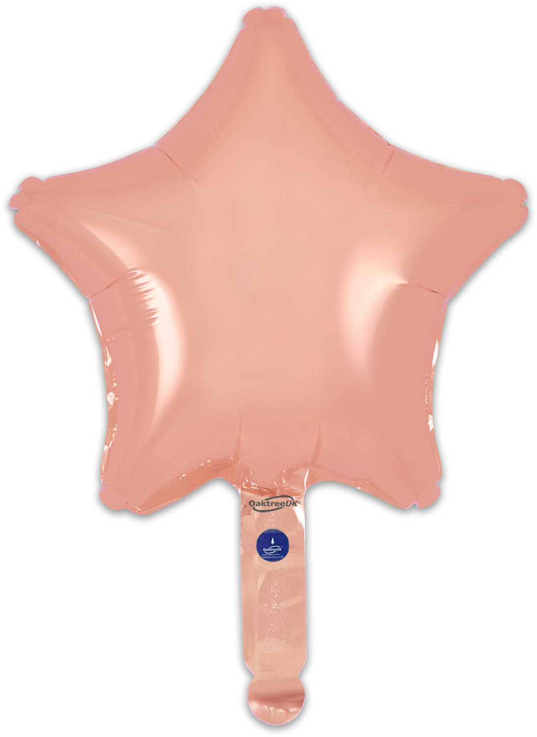 Rose Gold - Star - 9inch - verpakt 5stks - zelfsluitend