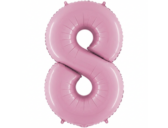 SALE > Cijfer Pastel Pink - 8 - 24 inch