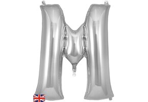 Letter Silver - M - Oaktree  34 inch