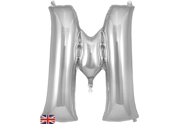 Letter Silver - M - Oaktree  34 inch
