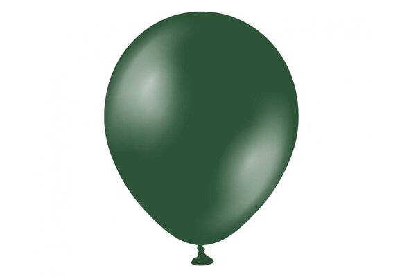 KALISAN 5 inch - METALLIC - Emerald Green - 50 stuks